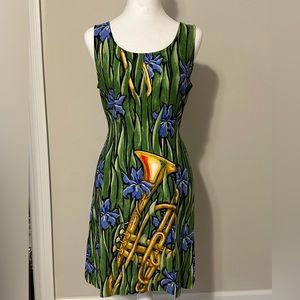 Bayou Wear Jazz Fest Floral Dress